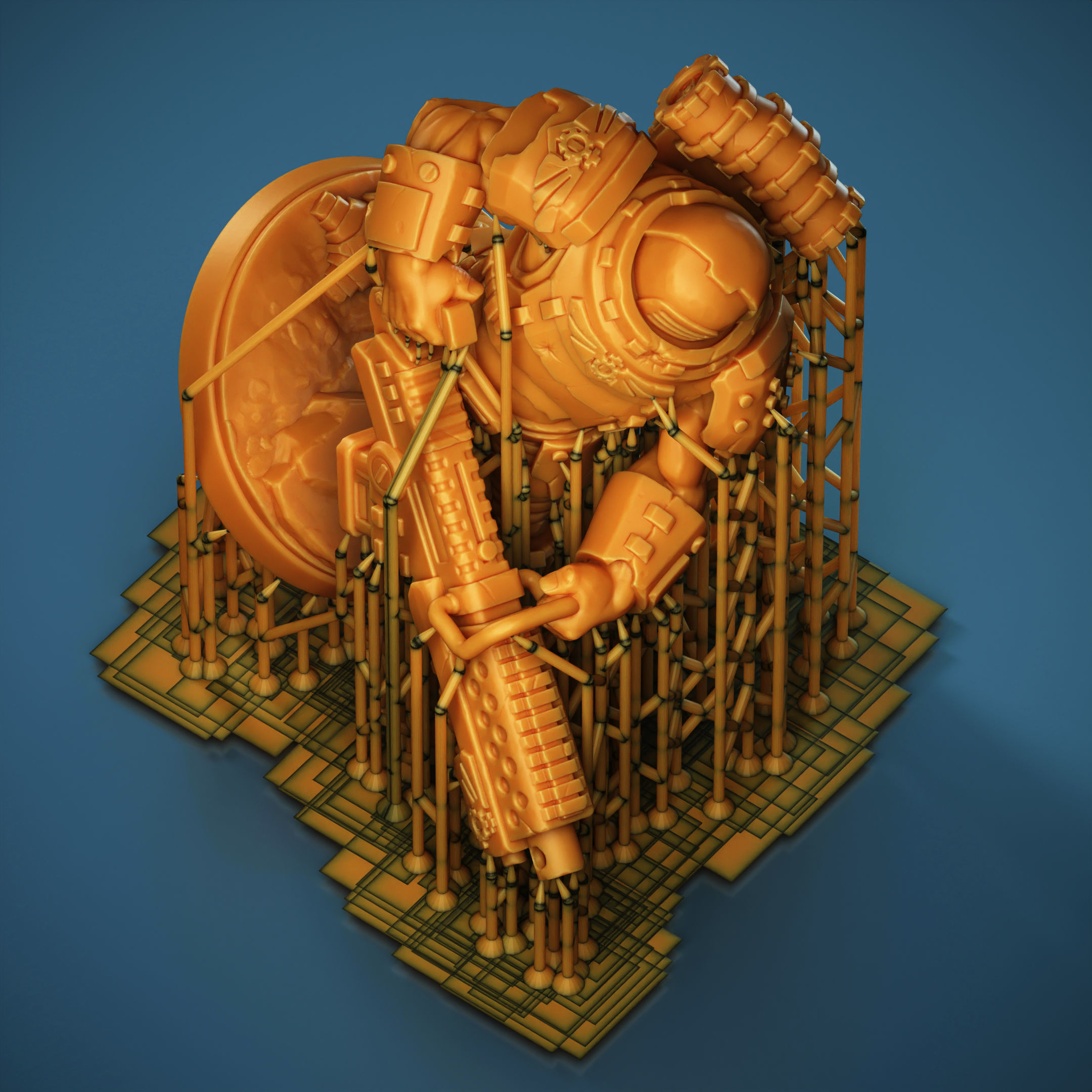 Sea Guard - Heavy breacher 03 - 3D print model 3D print model_7