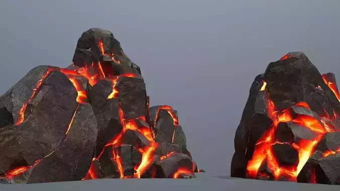 lava rocks