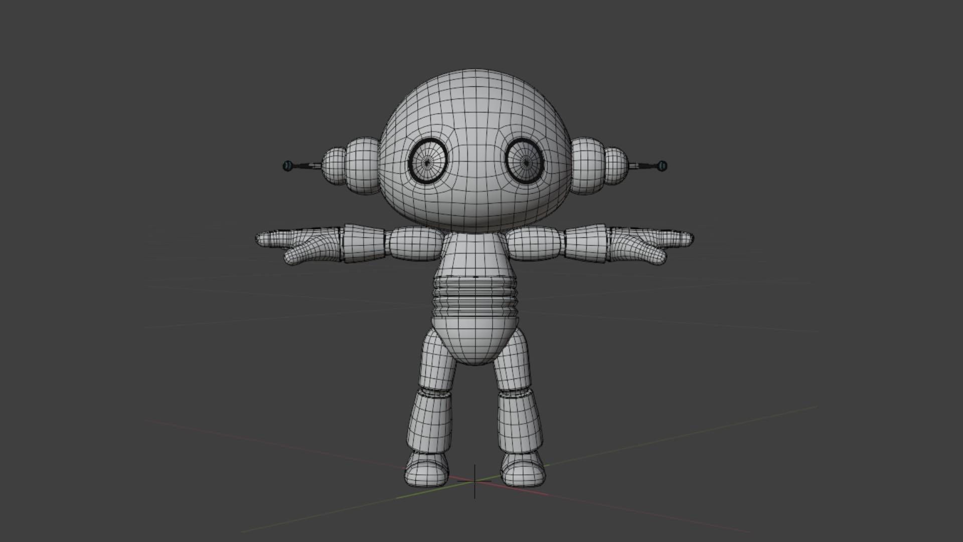 robot Character 3D model_6