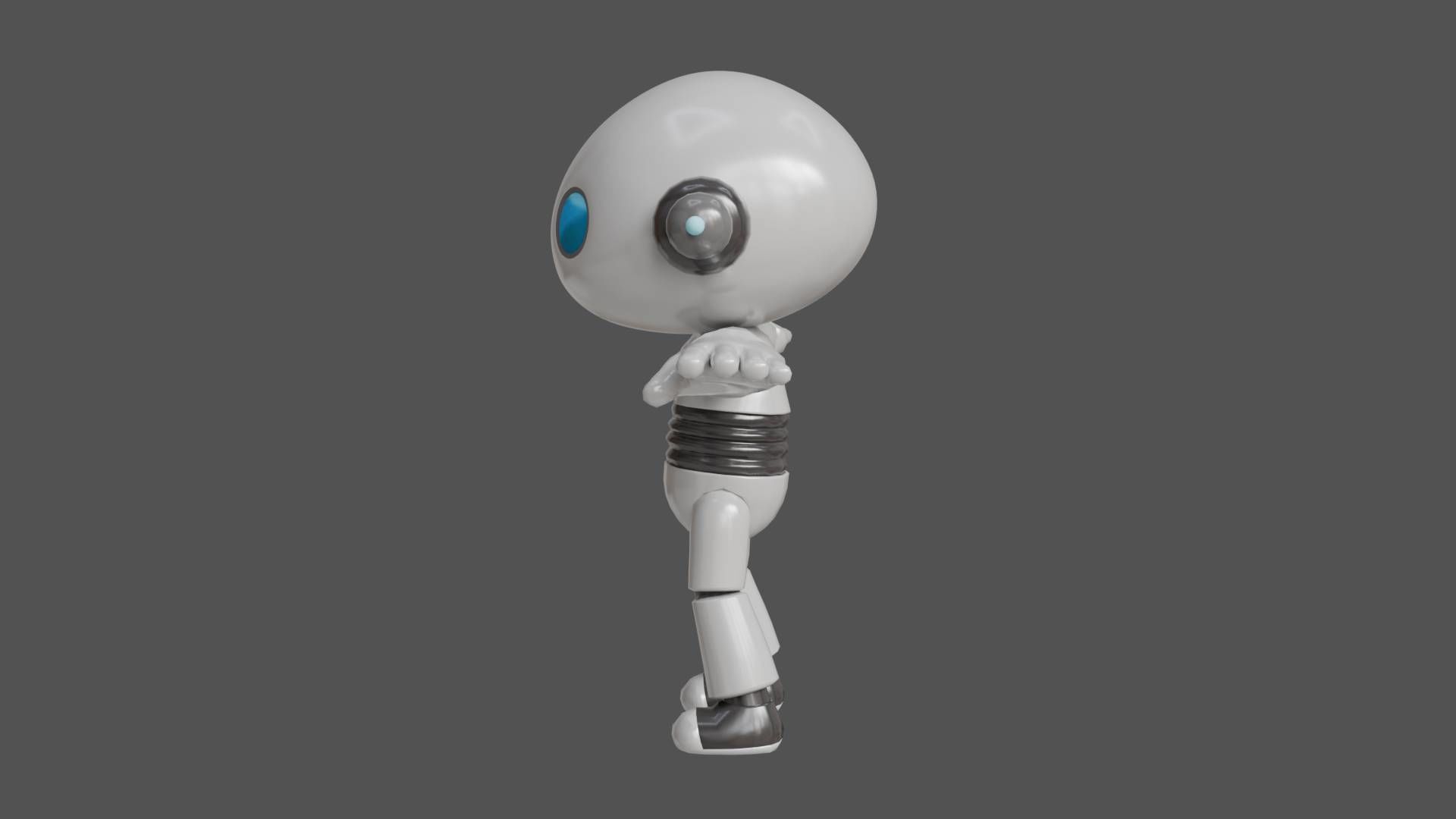 robot Character 3D model_2