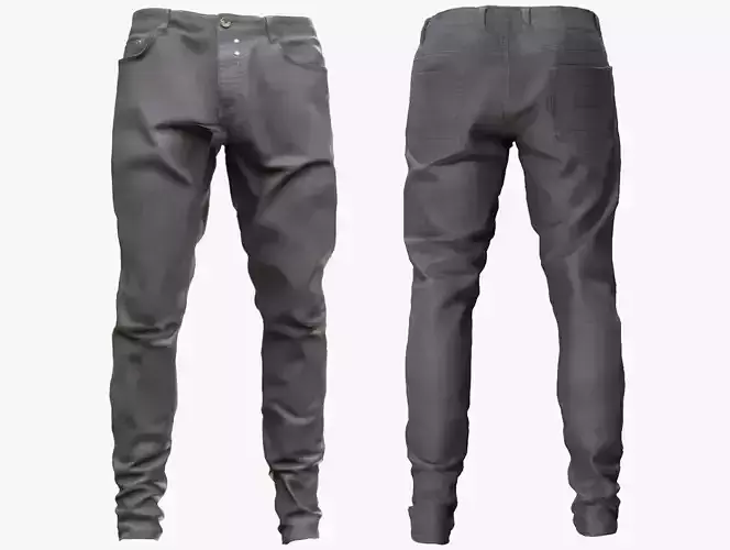 Jeans 43 - All MH Bodies - UE5 Skeletons - Rigged