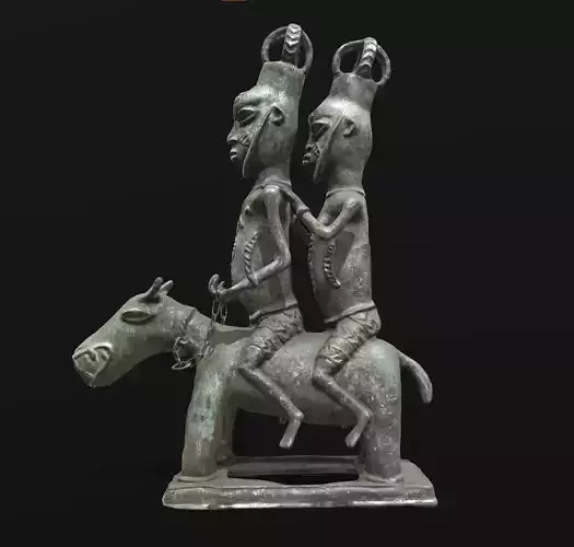 Equestrian Altar Figure onile