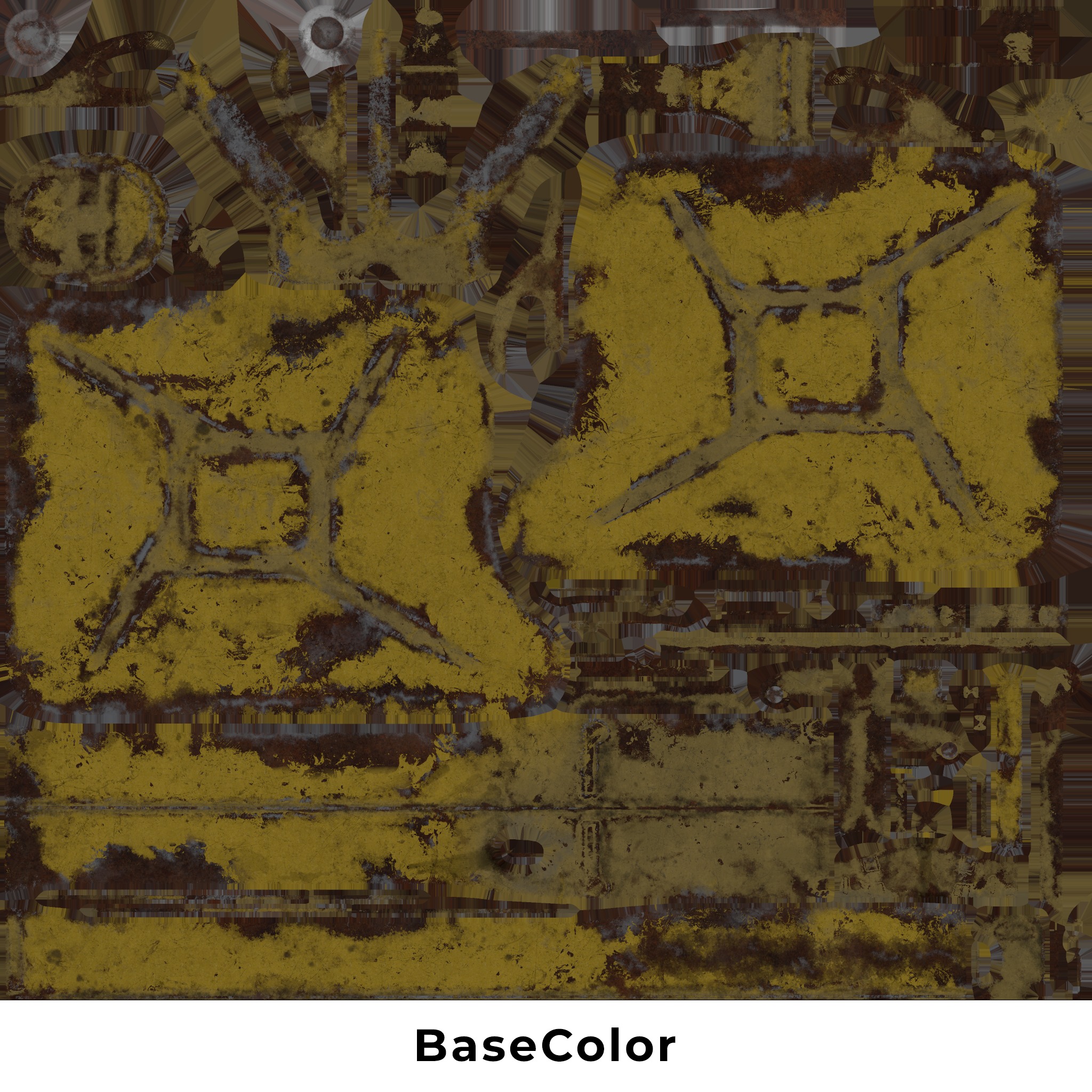 Soviet old Fuel canister Low-poly 3D model_23