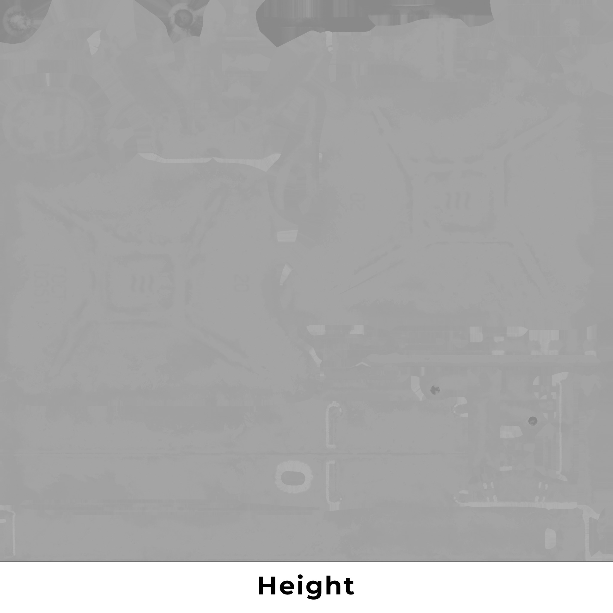 Soviet old Fuel canister Low-poly 3D model_27