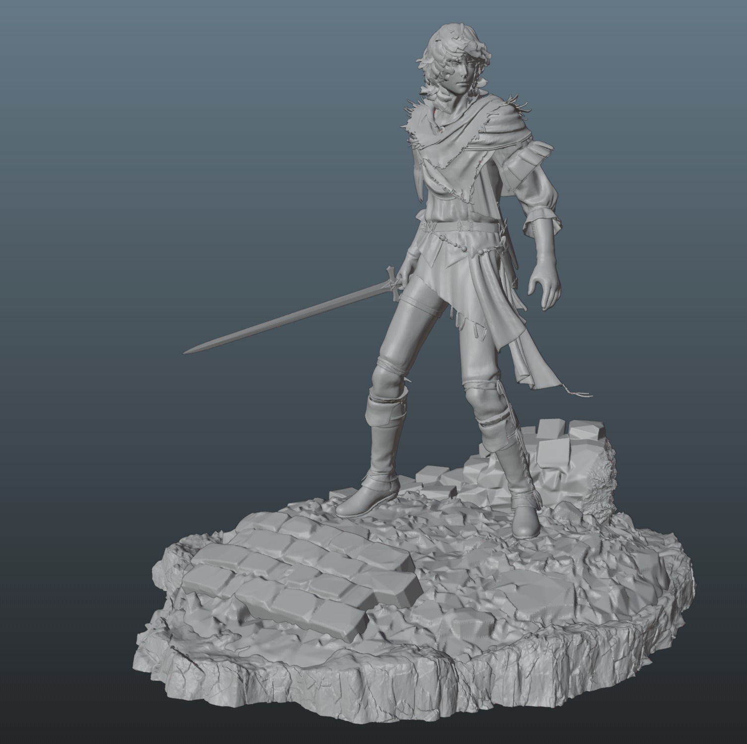 Final Fantasy XVI Joshua Rosfield 3D model 3D printable | CGTrader