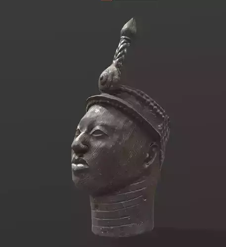 Ori Olokun Bronze Head II