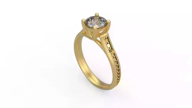 Woman Solitaire 220 3D print model