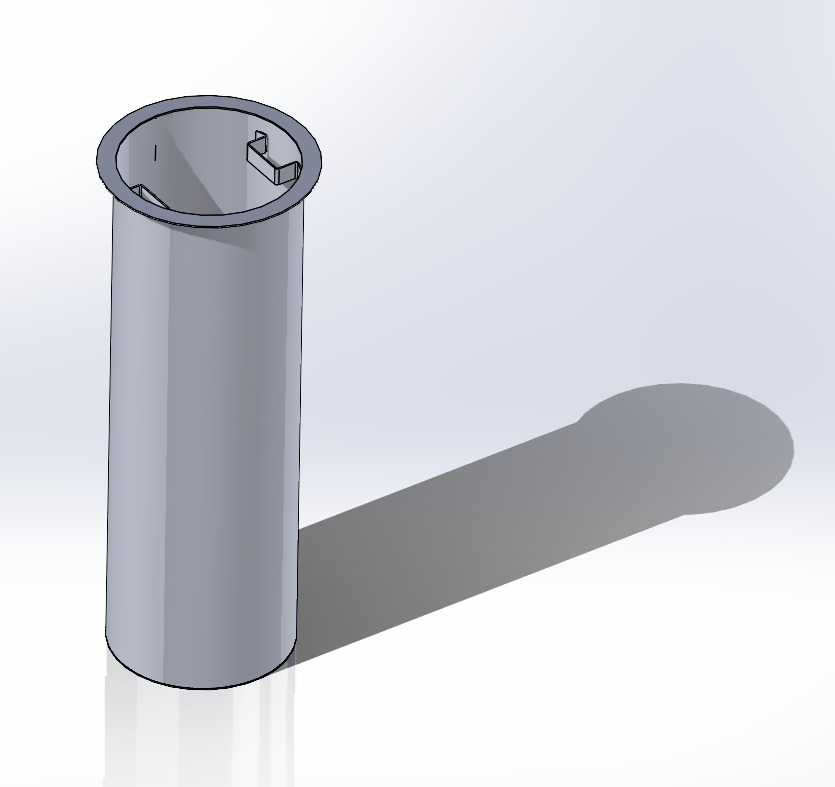 Waste separation container 3D model_7