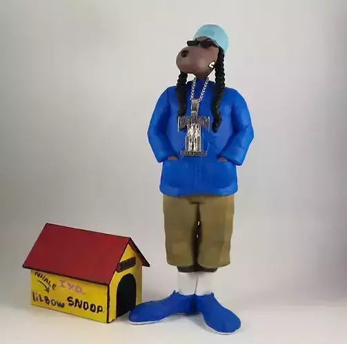 Snoop Dogg Whats My Name 3D Collectible Model 3D print model