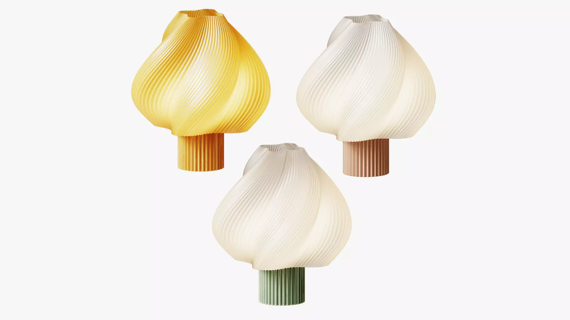 Creme Atelier soft serve lamp 3D model