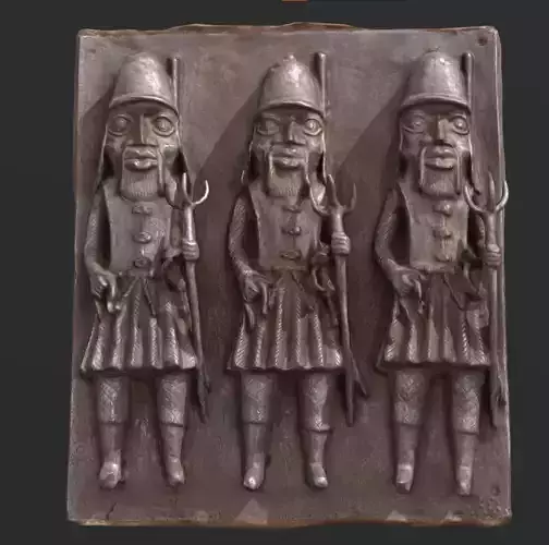  Ama Relief Plaque III