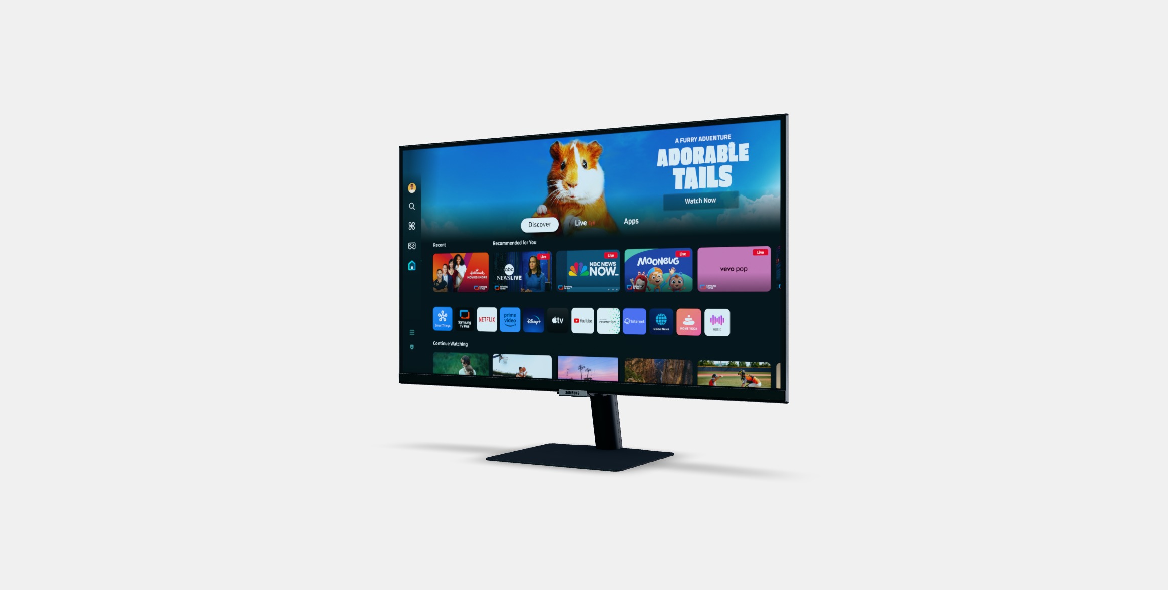 686 cm M50D FHD Smart Monitor with Smart TV experience 3D model_10