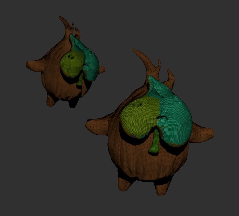 cartoon character 3D model_3