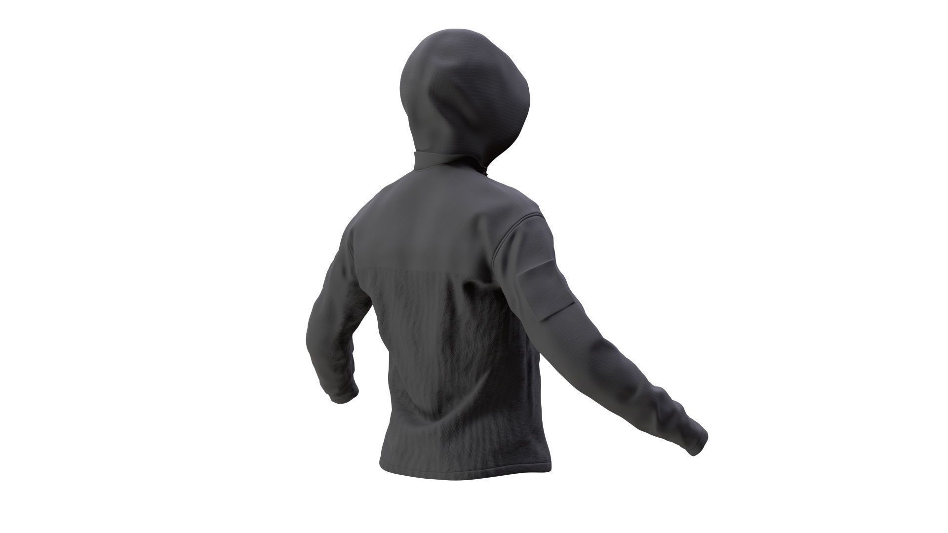 Jacket 55 - All MH Bodies - UE5 Skeletons - Rigged Low-poly 3D model_7