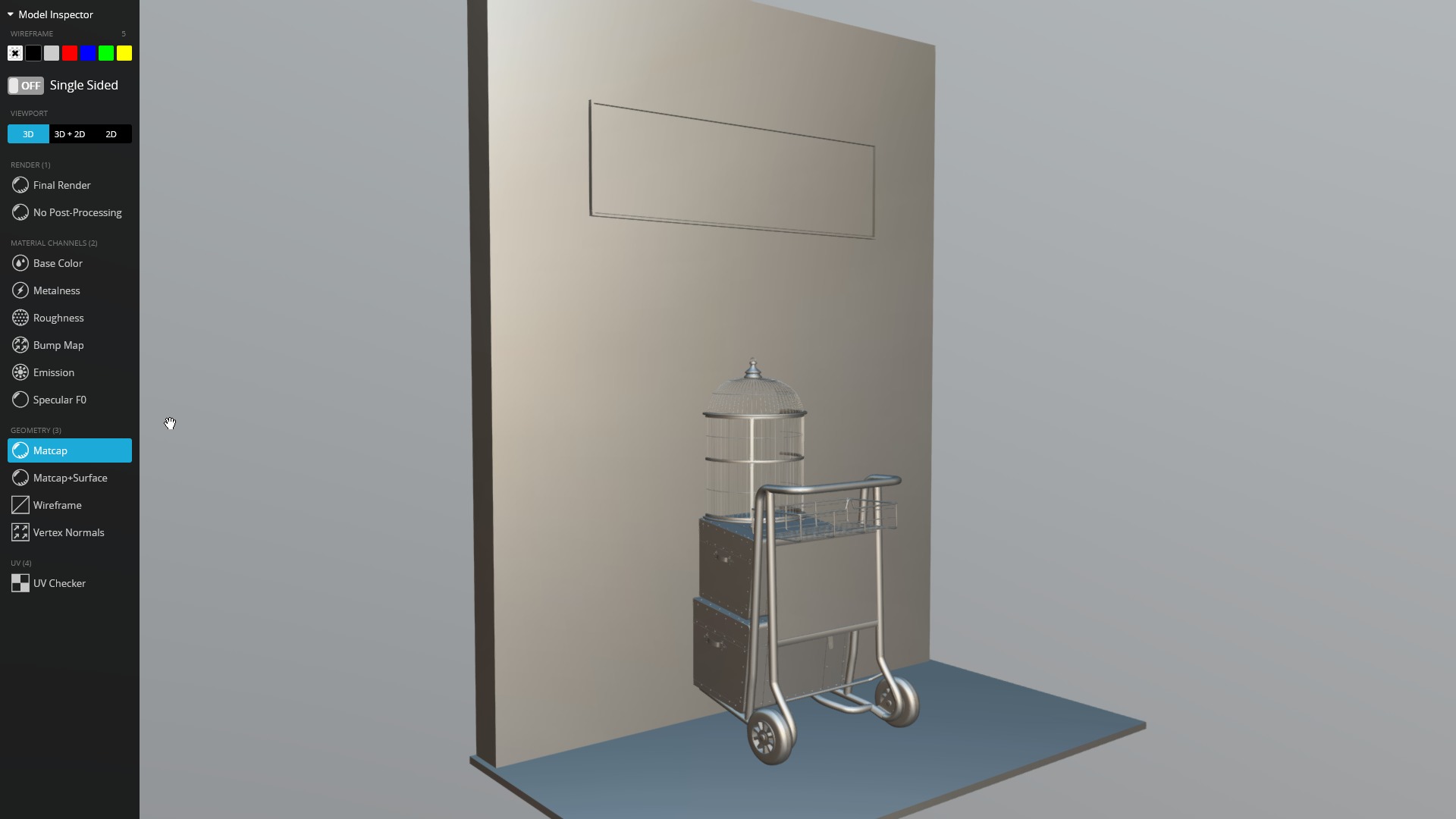 Harry Potter platform 934 scene  3D model_10