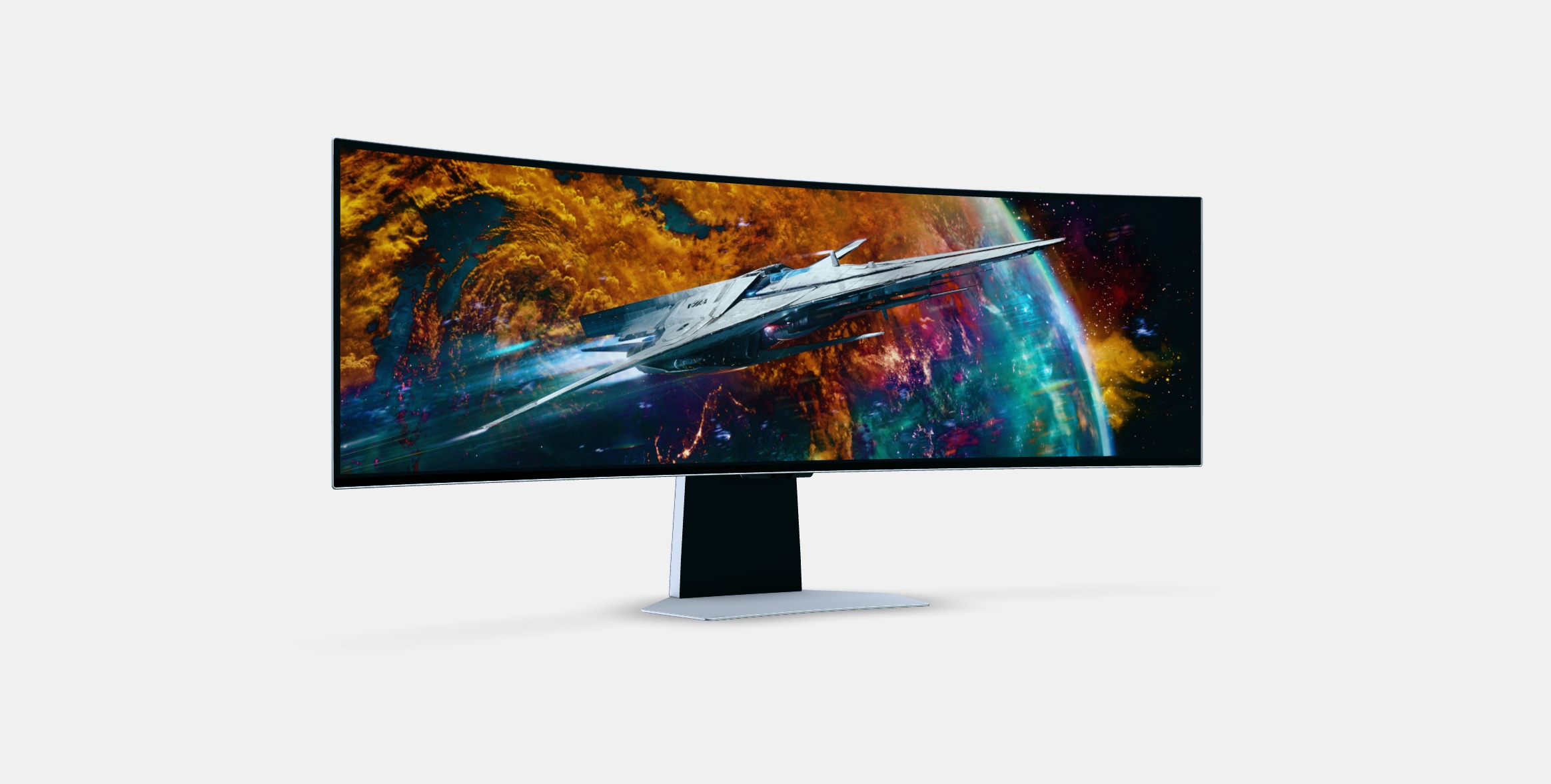 49 Odyssey OLED G9 G95SC gaming monitor 3D model_8