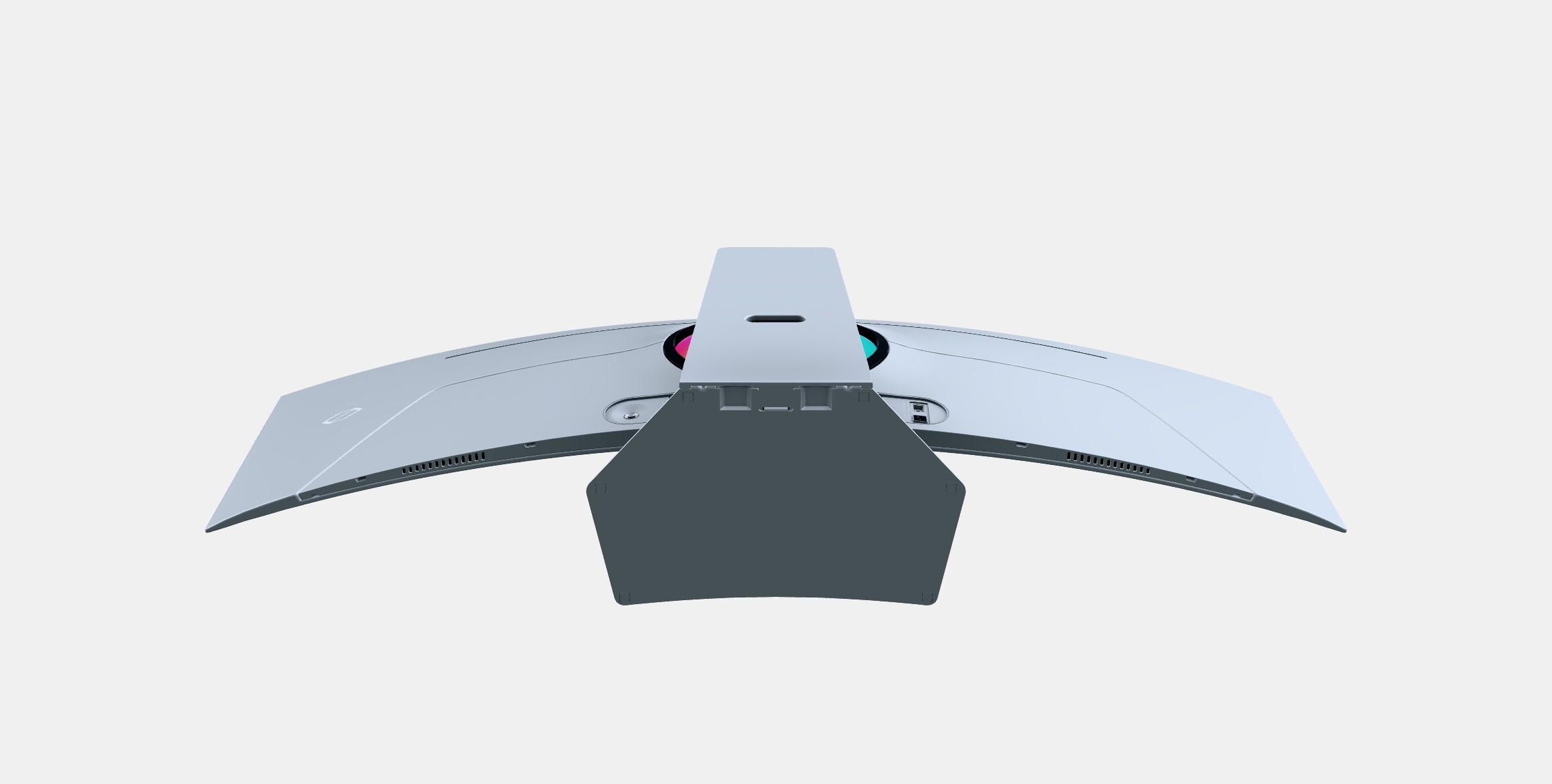 49 Odyssey OLED G9 G95SC gaming monitor 3D model_9