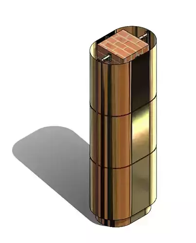 Stainless steel column framing