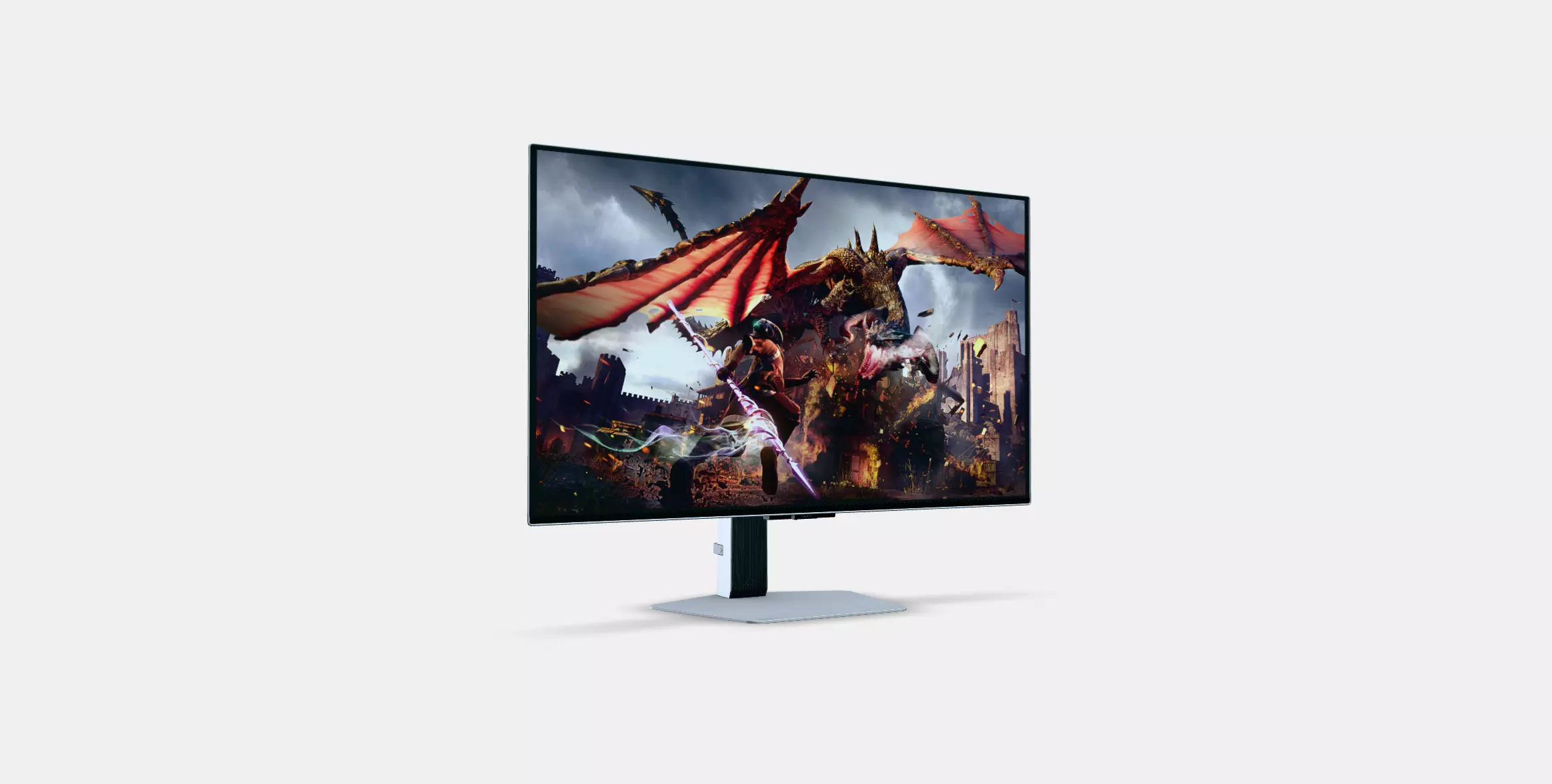 32 Odyssey OLED G8 G80SD UHD 240Hz Gaming Monitor 3D model_0