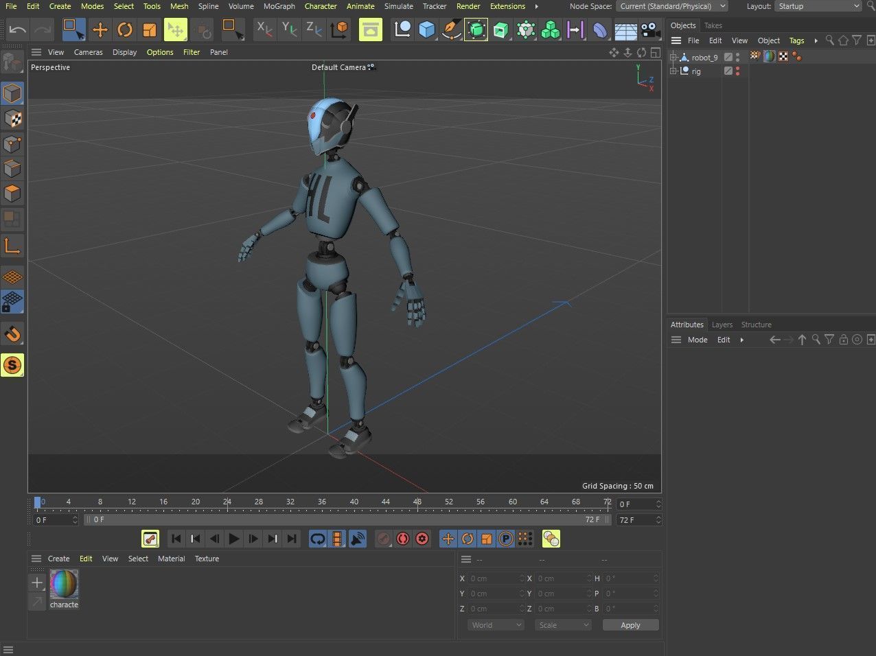 10 unique robots Low-poly 3D model_21
