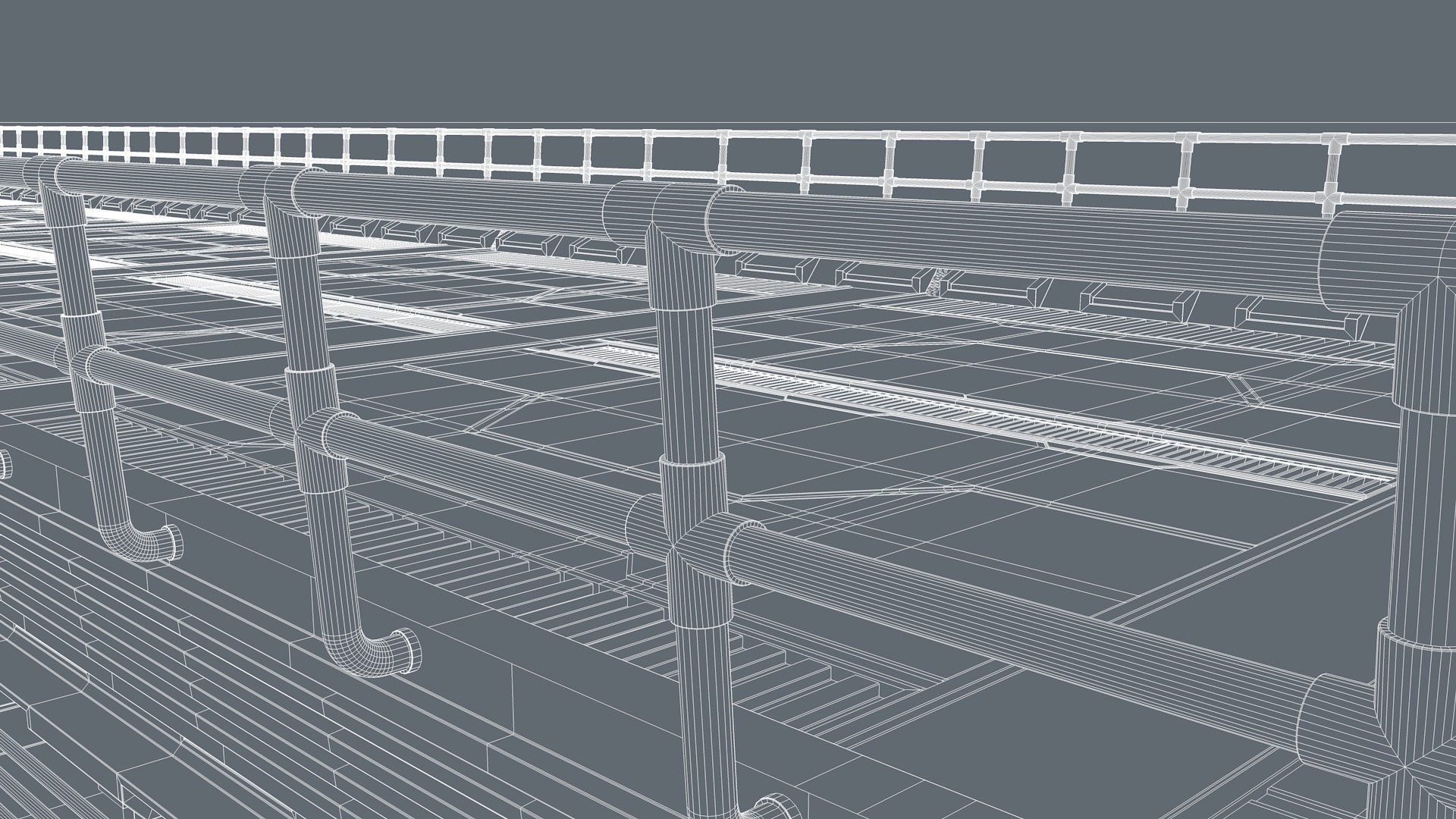 Sci Fi Bridge 3D model_17