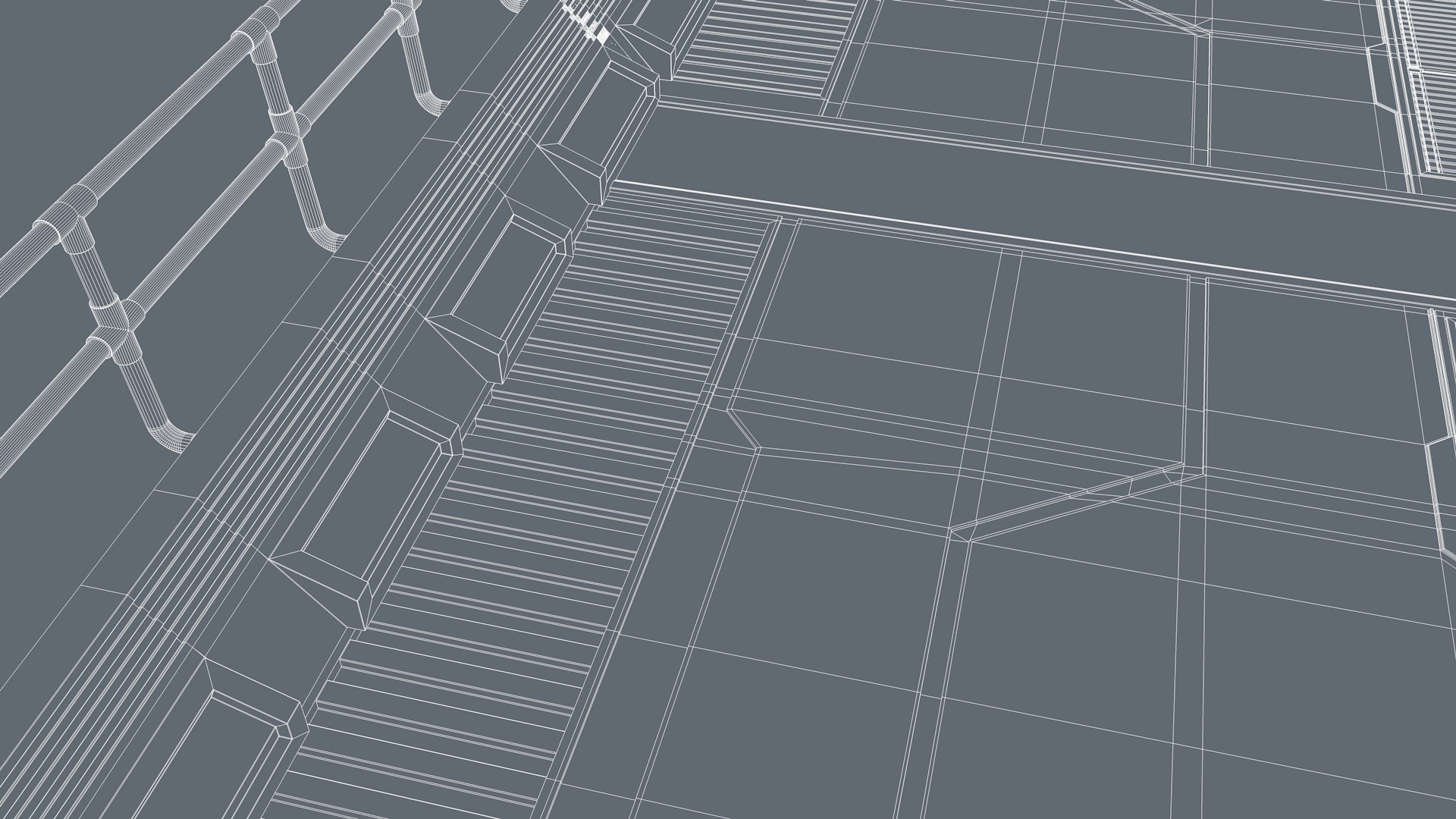 Sci Fi Bridge 3D model_14