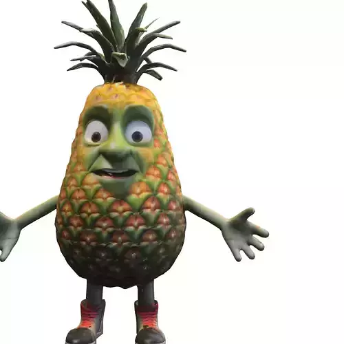 Cartoon Pineapple