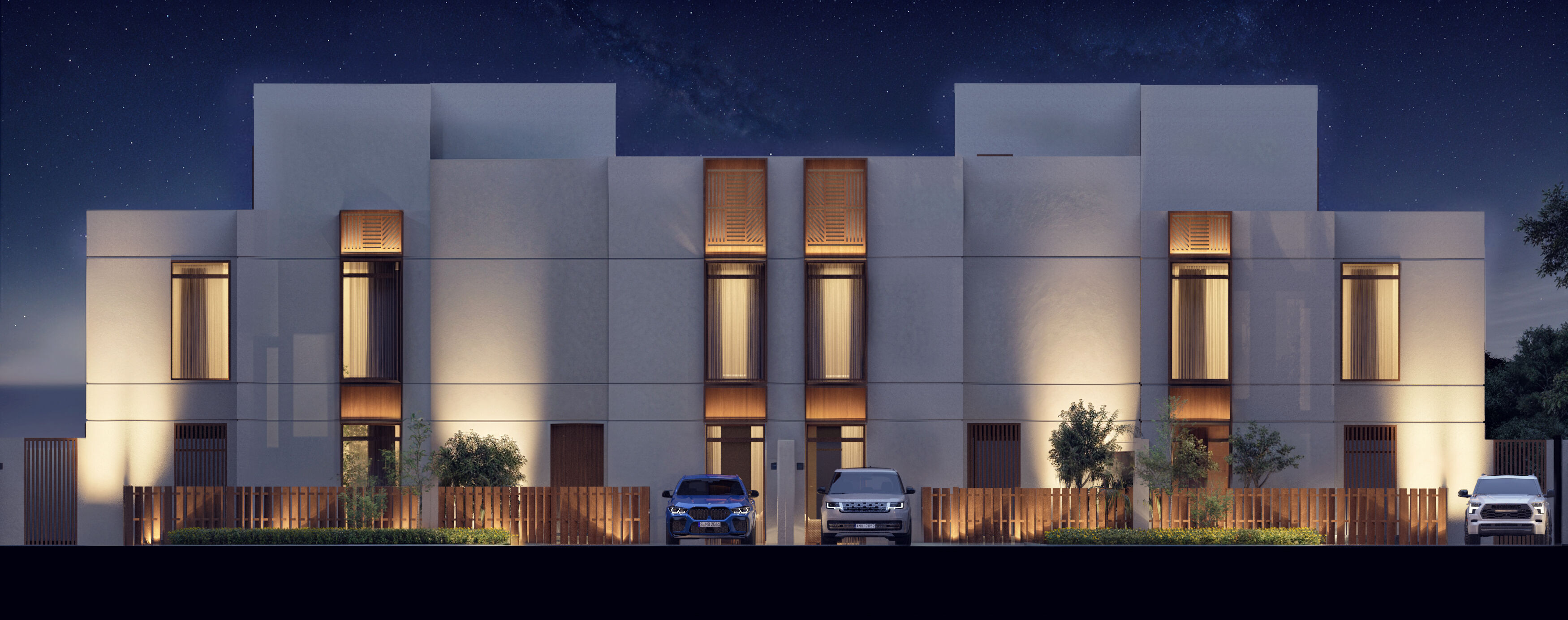 Modern villa 3D model_13