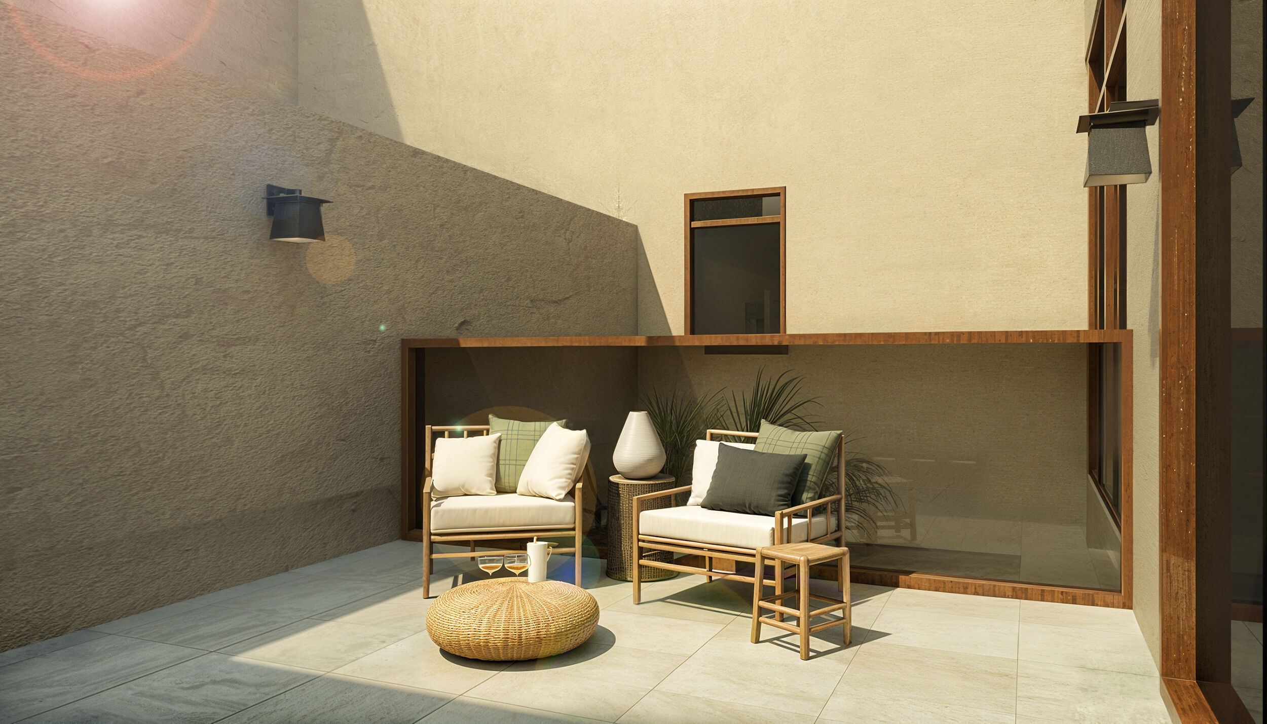 Modern villa 3D model_17