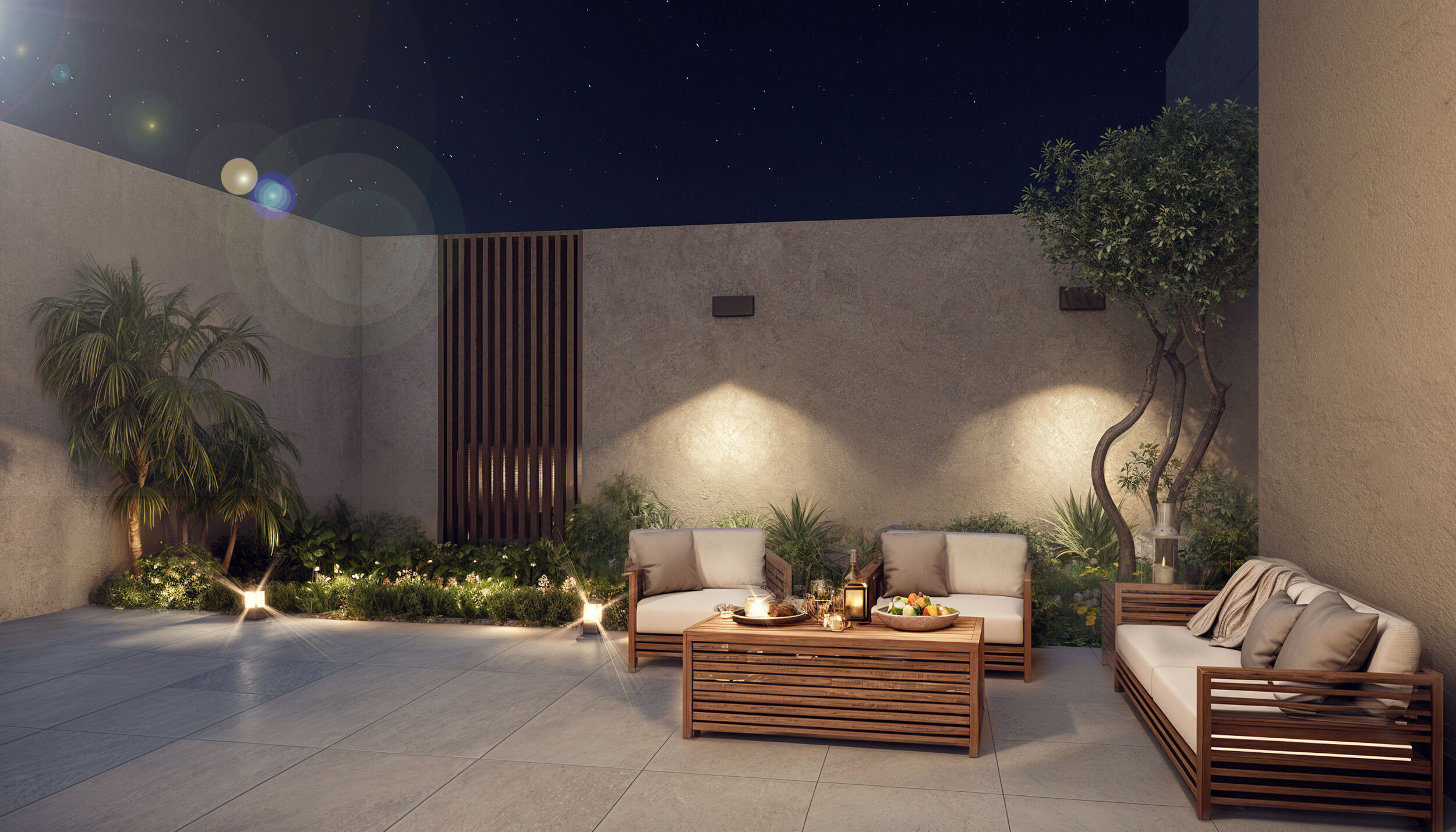 Modern villa 3D model_18