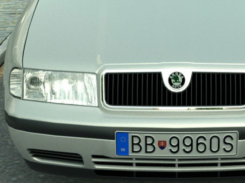 Skoda Octavia 1997 3D model_10