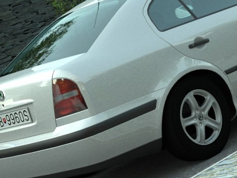 Skoda Octavia 1997 3D model_9