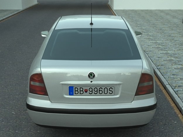 Skoda Octavia 1997 3D model_7