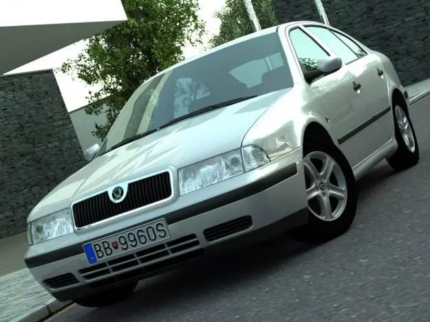 Skoda Octavia 1997 3D model_0