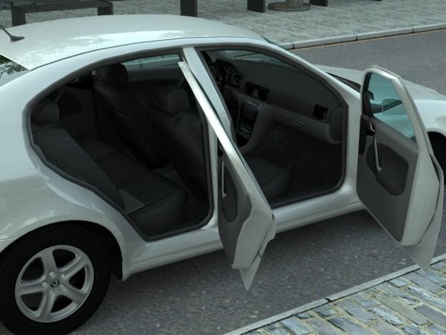 Skoda Octavia 1997 3D model_6