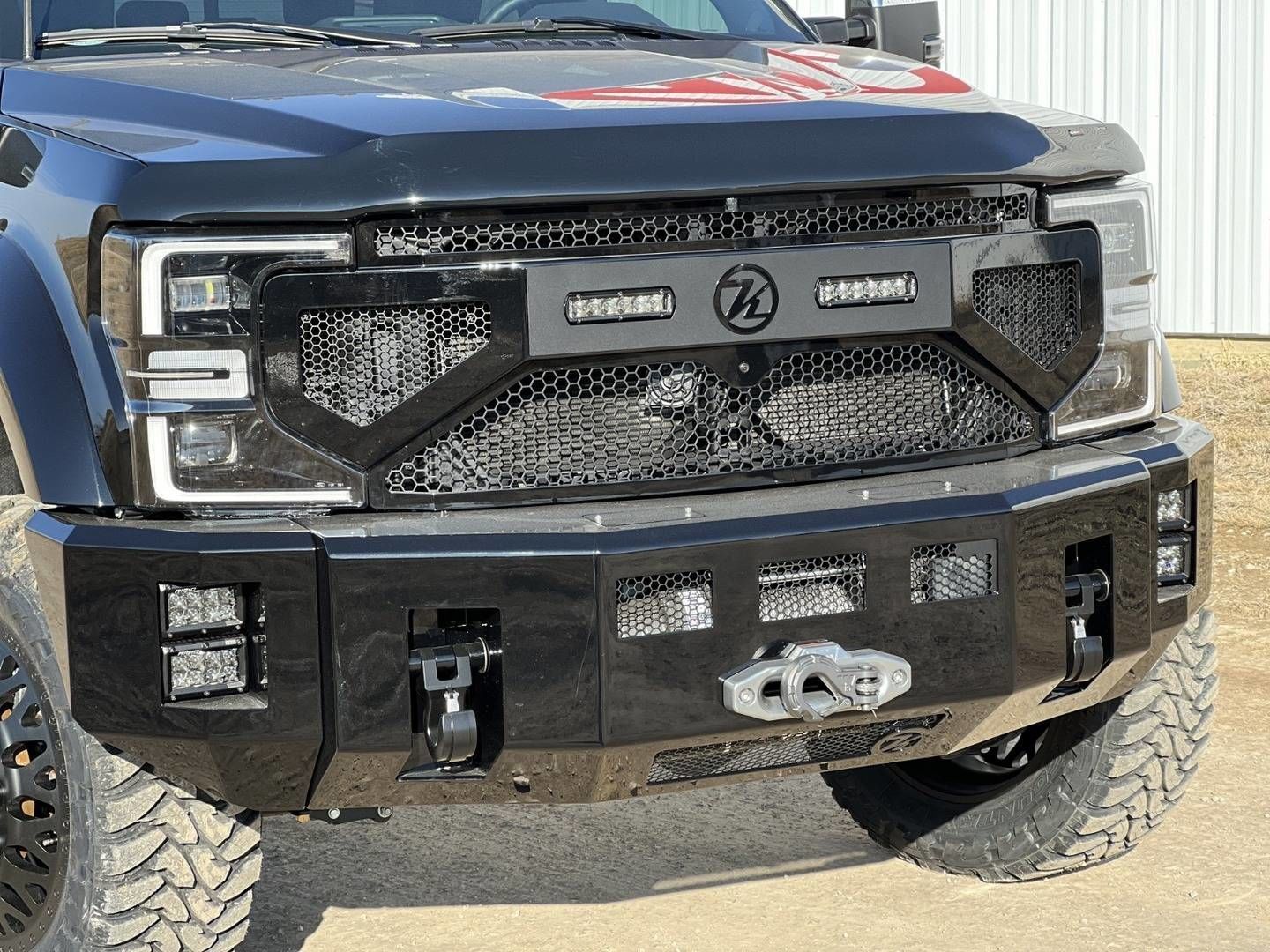 BUMPER KELDERMAN FRONT FOR F250 2017 3D model_19