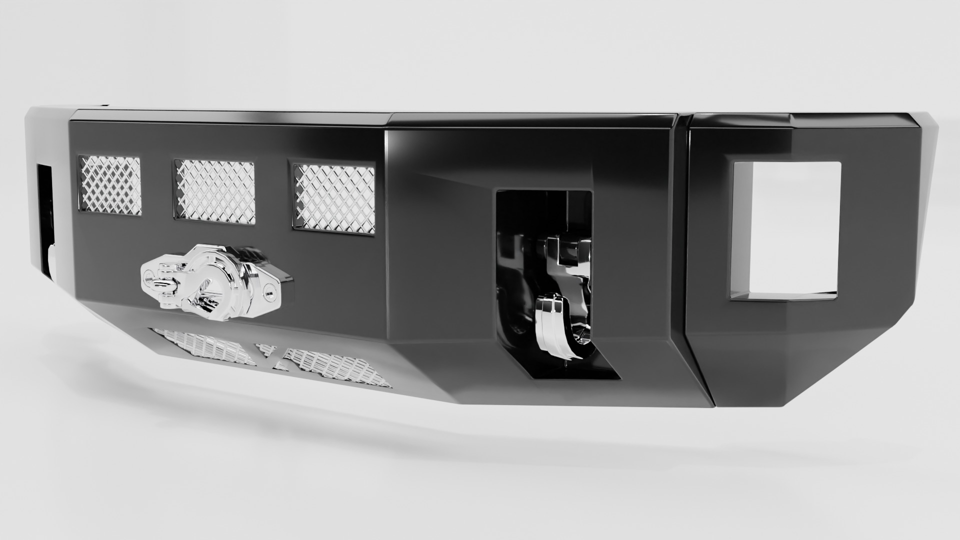 BUMPER KELDERMAN FRONT FOR F250 2017 3D model_2