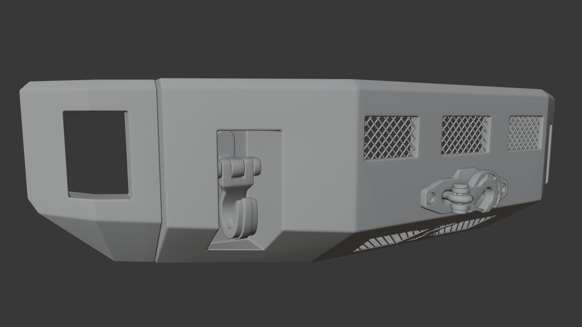 BUMPER KELDERMAN FRONT FOR F250 2017 3D model_6