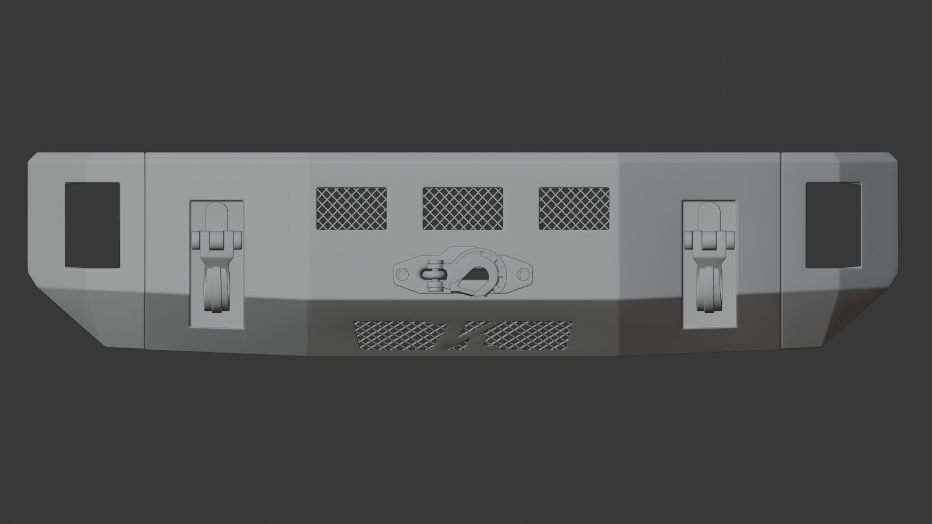 BUMPER KELDERMAN FRONT FOR F250 2017 3D model_5