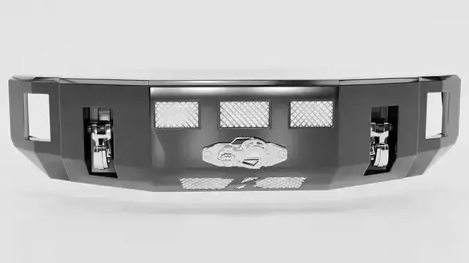 BUMPER KELDERMAN FRONT FOR F250 2017 3D model