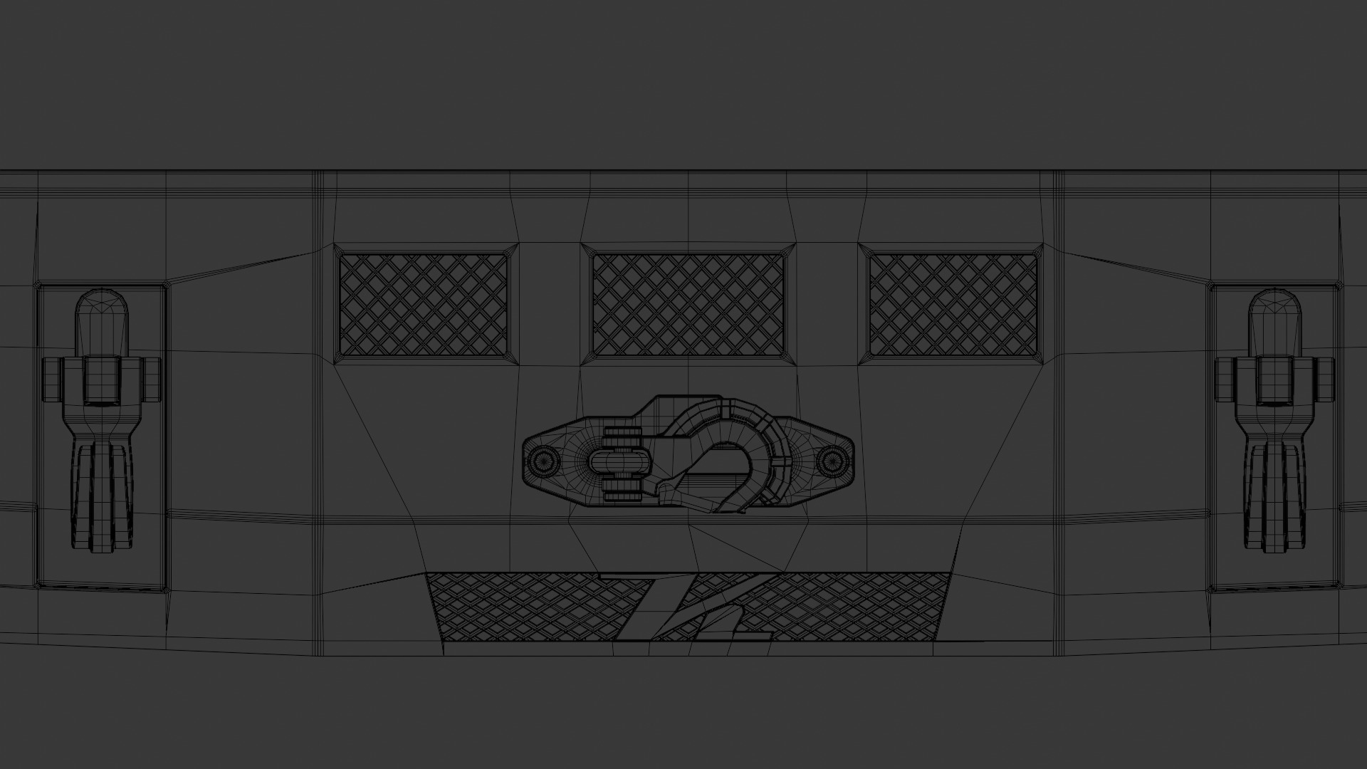 BUMPER KELDERMAN FRONT FOR F250 2017 3D model_17