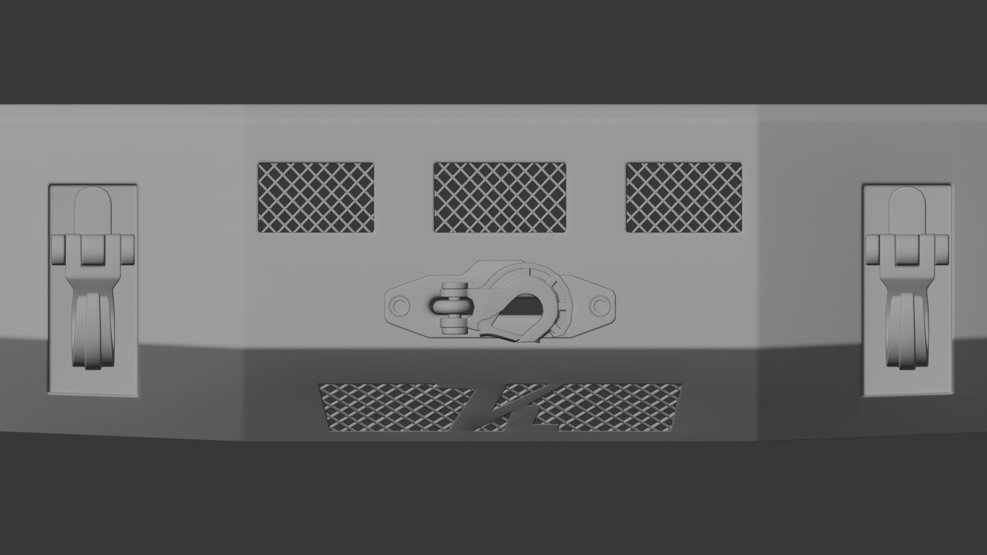 BUMPER KELDERMAN FRONT FOR F250 2017 3D model_8