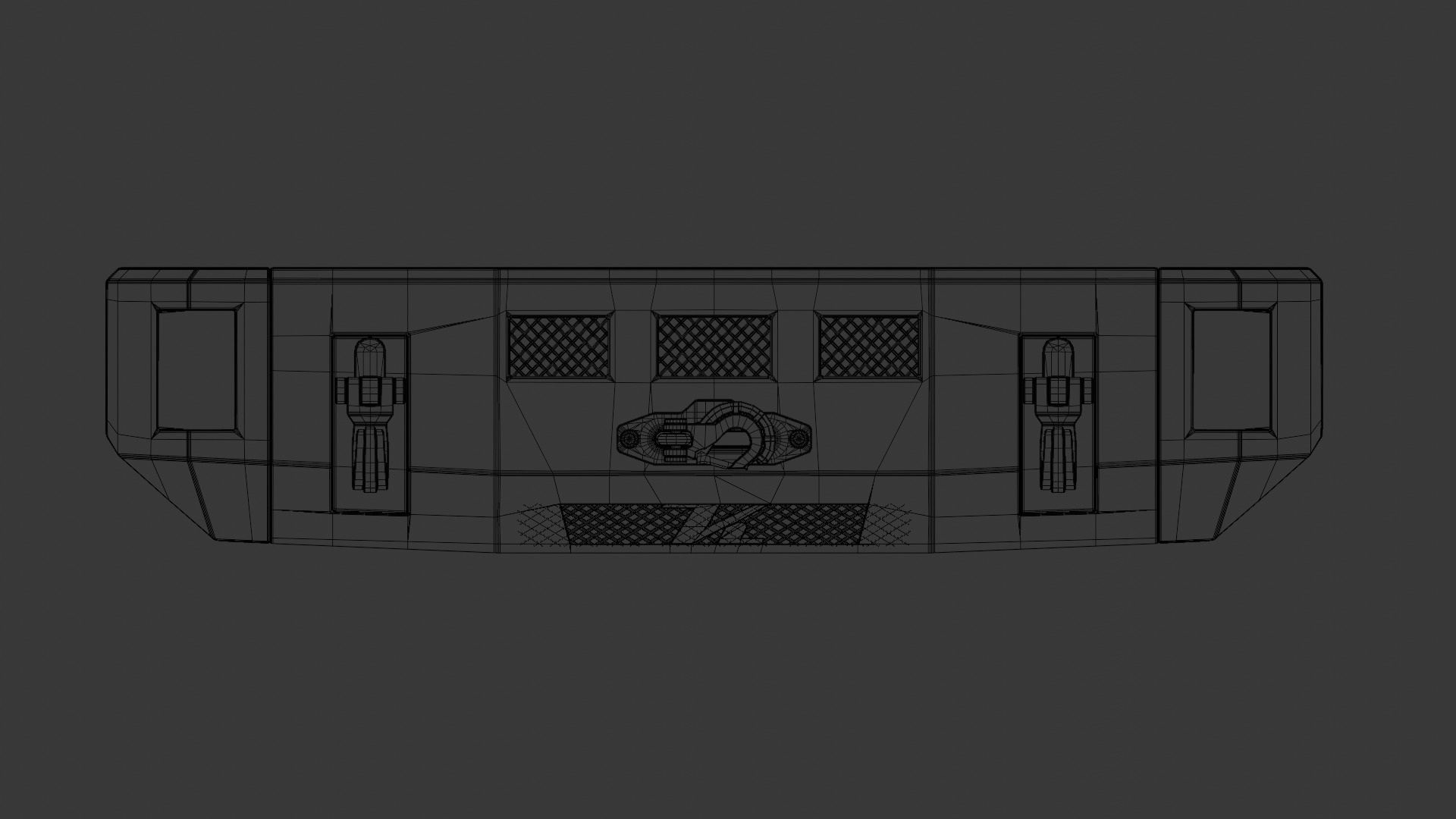 BUMPER KELDERMAN FRONT FOR F250 2017 3D model_12