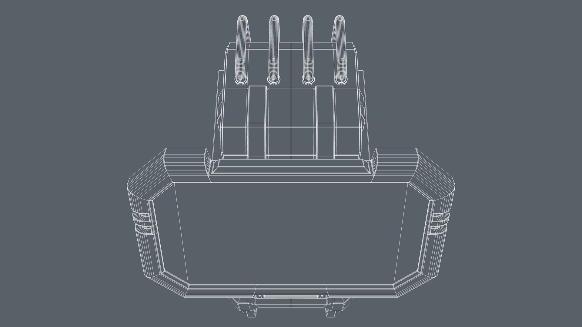 Sci Fi Computer 3D model_14
