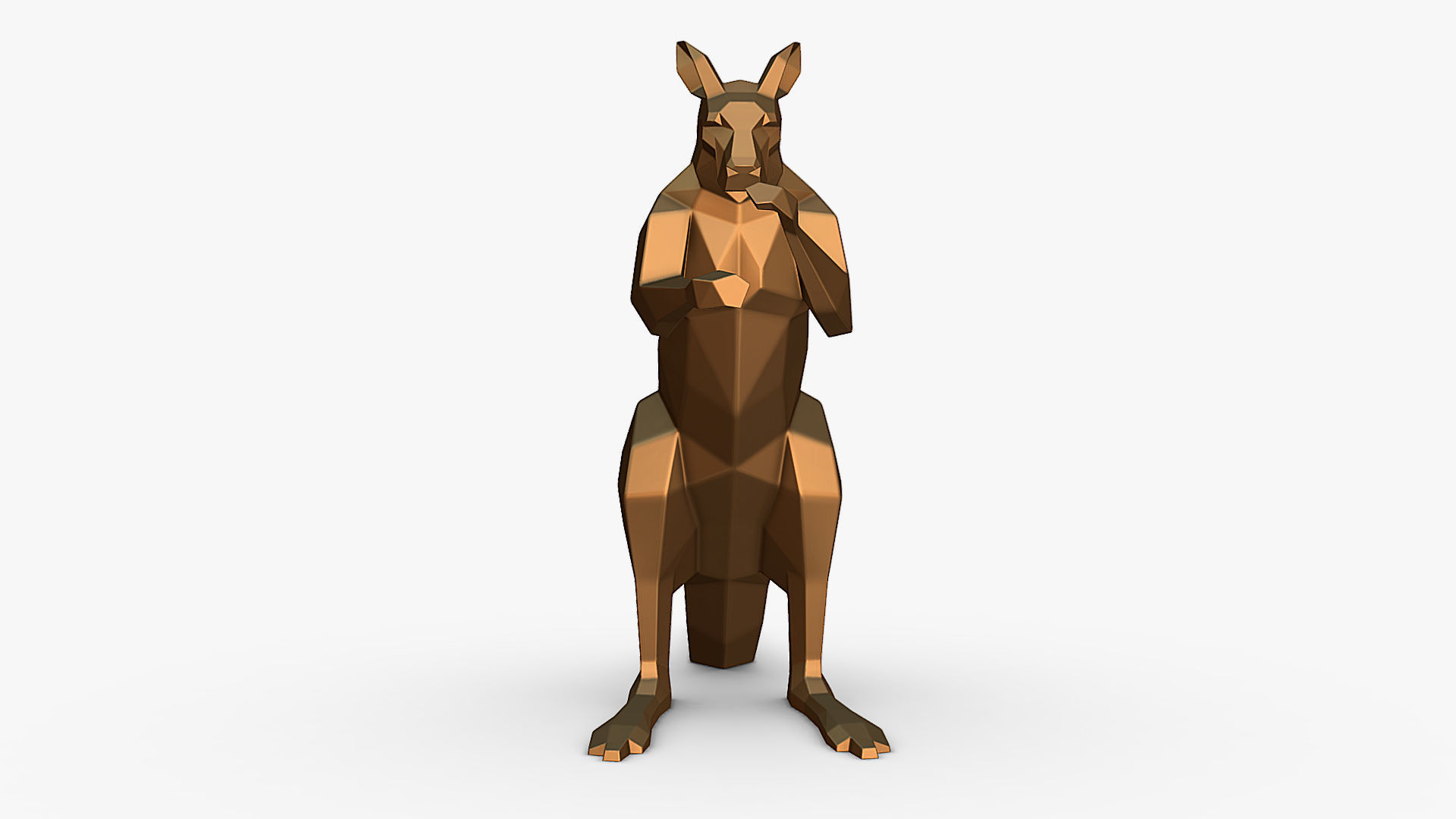 kangaroo 3D print model_1