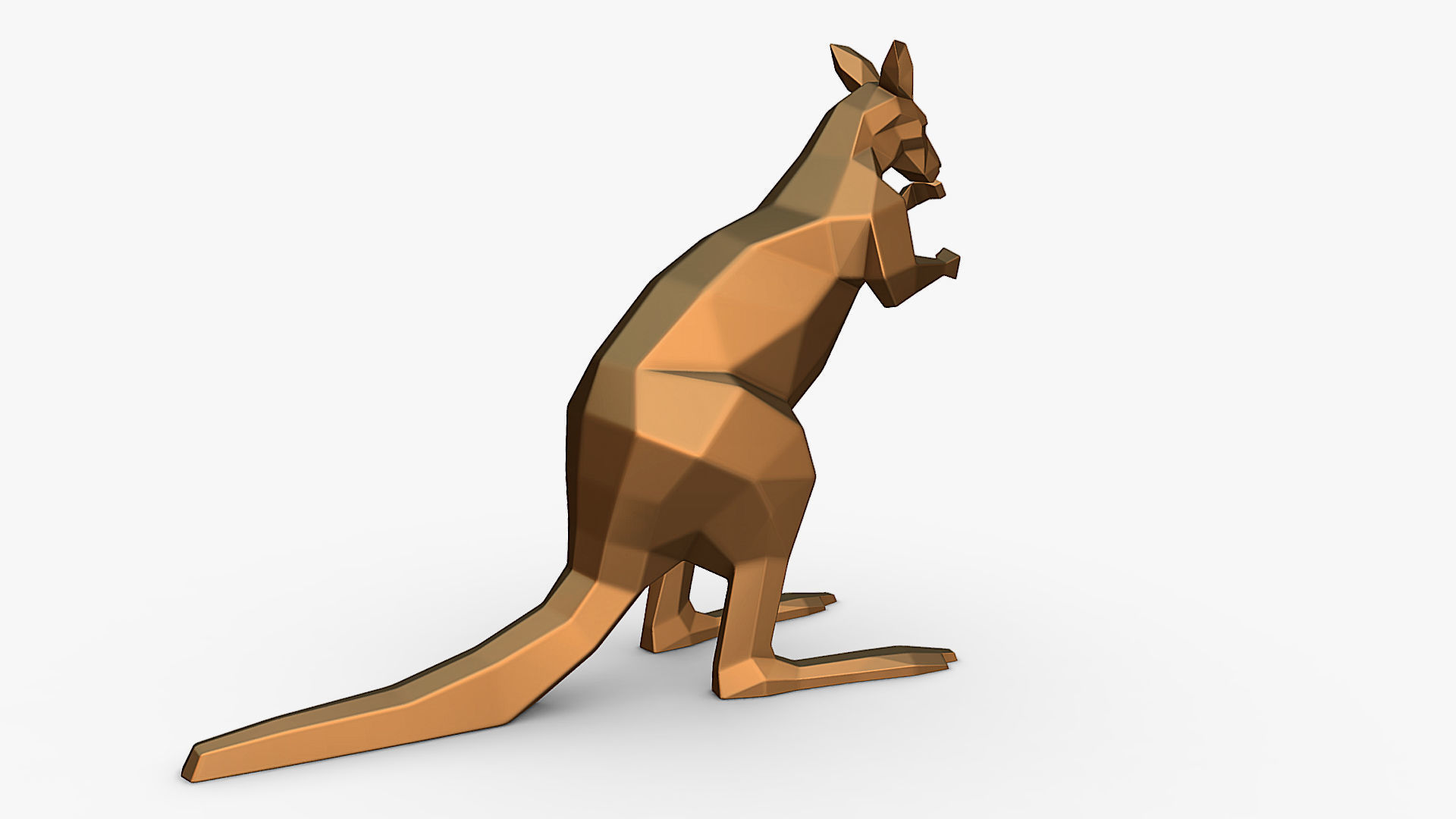 kangaroo 3D print model_5