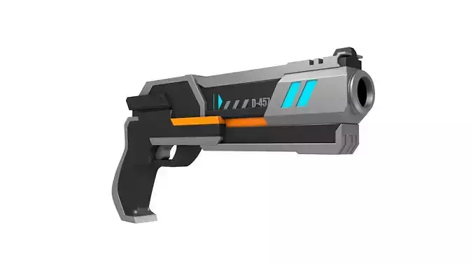 Sci Fi Gun 3D model