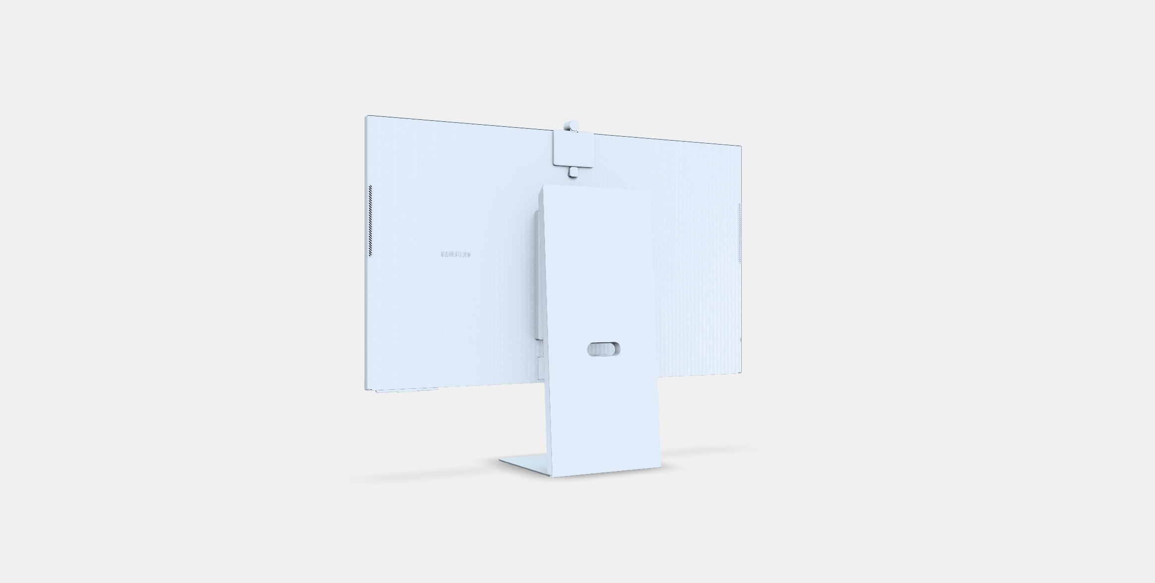 32 inch 4K Smart Monitor M8 M80C White LS32CM801UUXUF 3D model_16