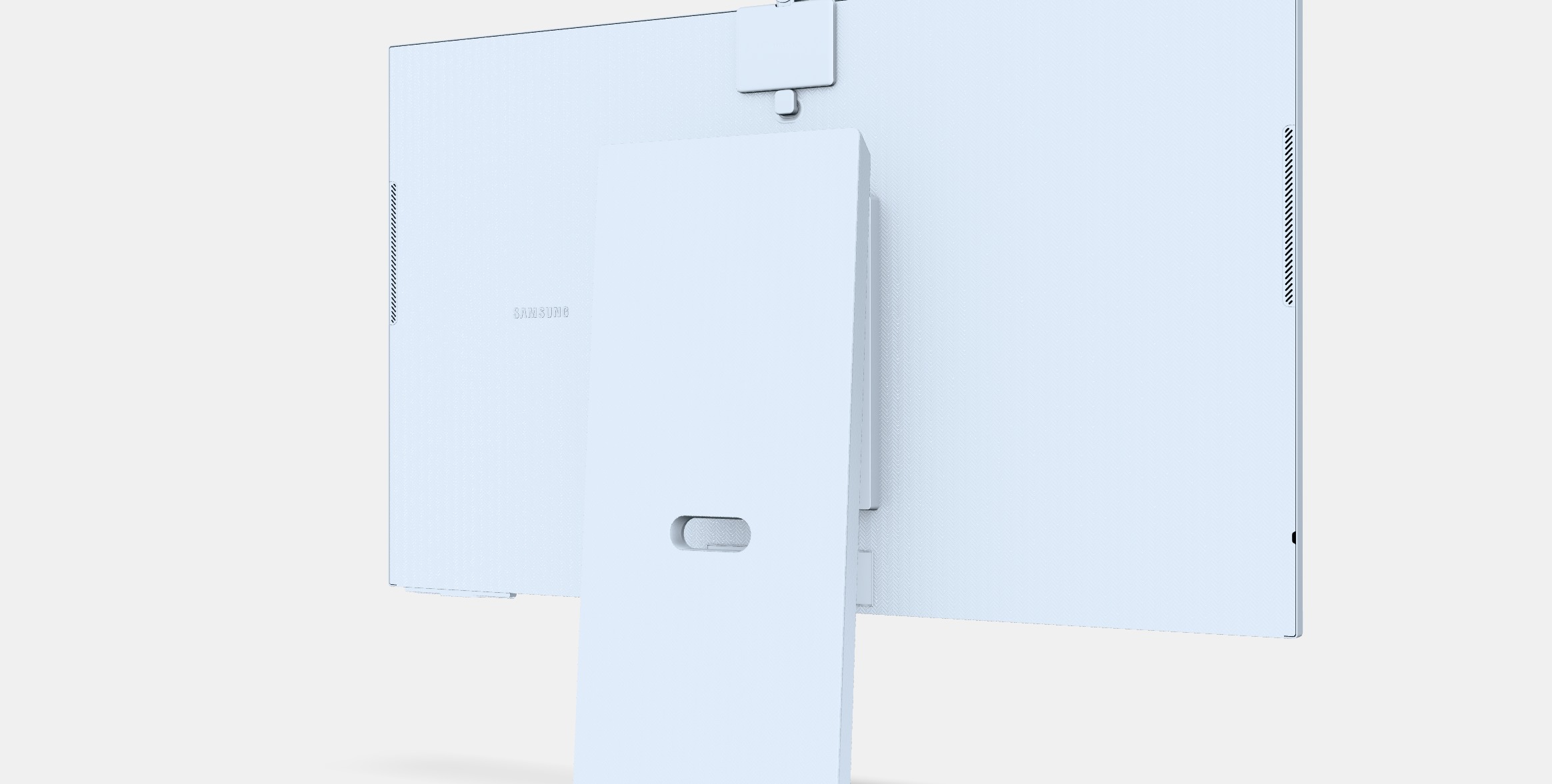 32 inch 4K Smart Monitor M8 M80C White LS32CM801UUXUF 3D model_10