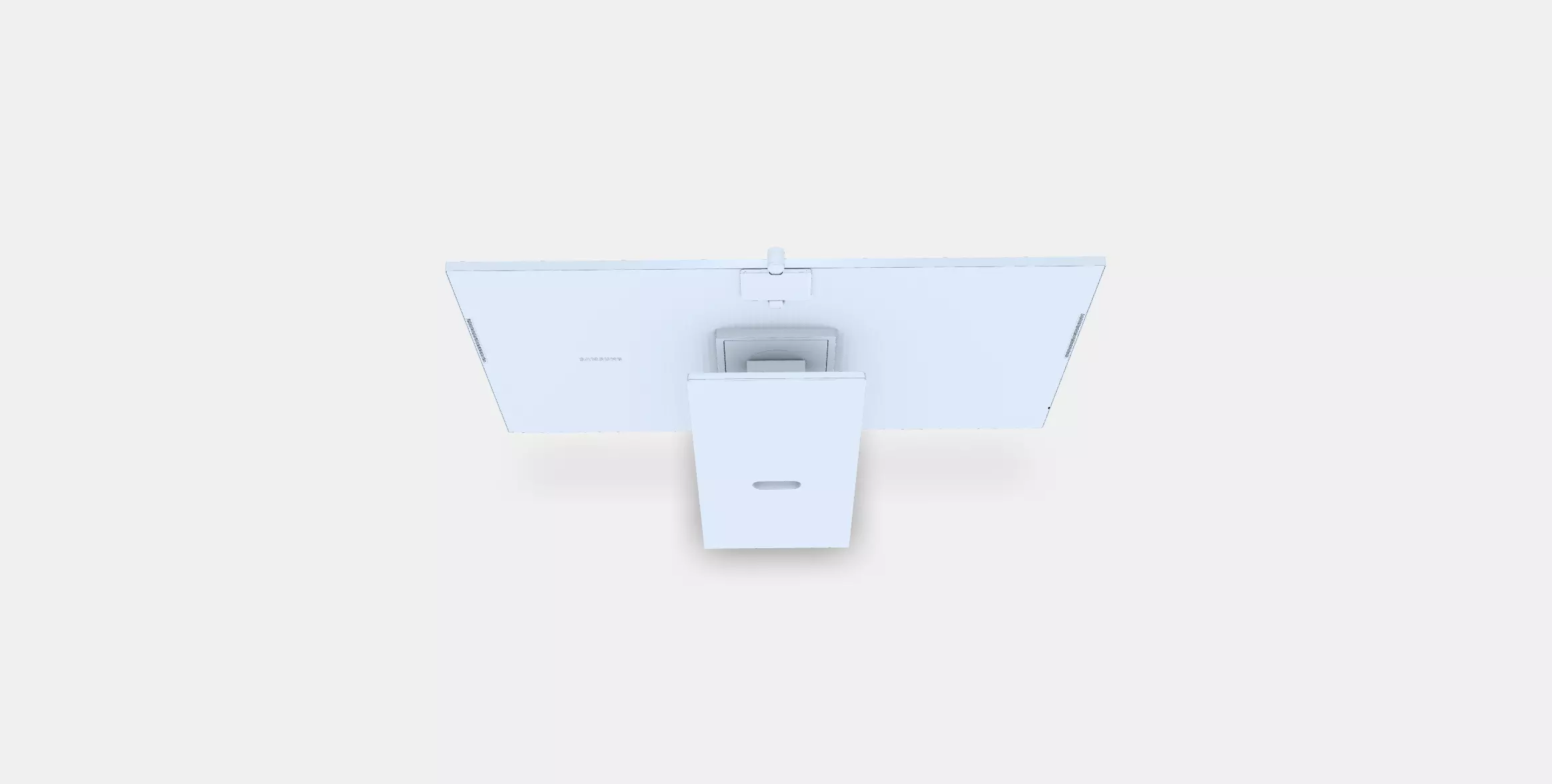 32 inch 4K Smart Monitor M8 M80C White LS32CM801UUXUF 3D model_0